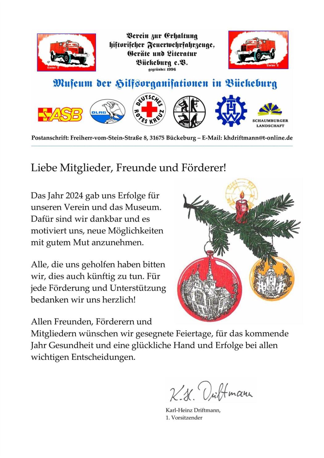 Infokopf Weihnachtsgruß 2024